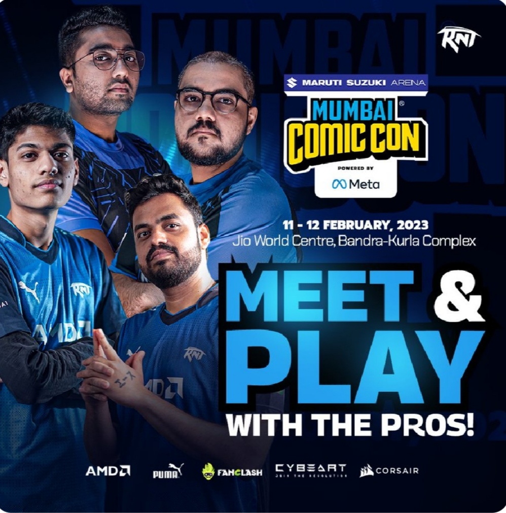 With Team at AMD Gaming Event